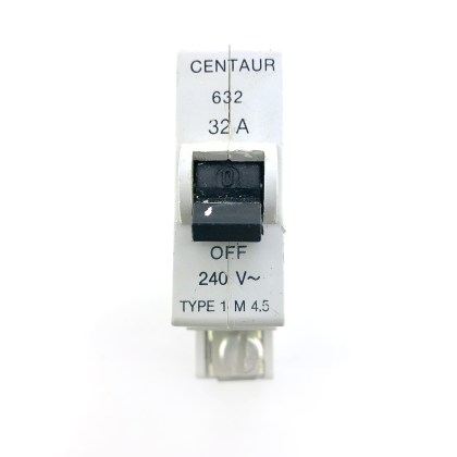 Centaur 632 M4.5 32A 32 Amp MCB Circuit Breaker Type 1
